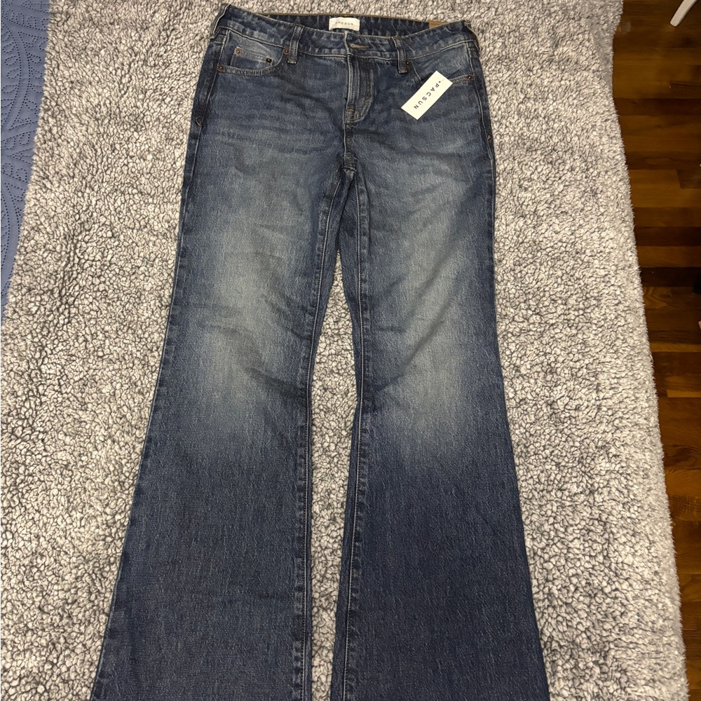 *BRAND NEW* Pacsun Jade Low Rise Bootcut Jeans Stretch Dark Blue